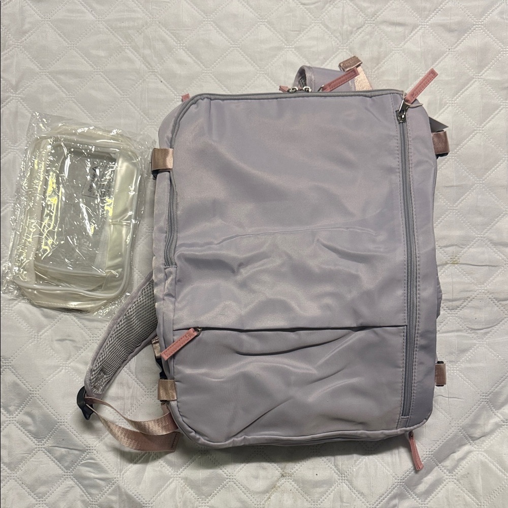 Stylish Gray Backpack For Men - image 1